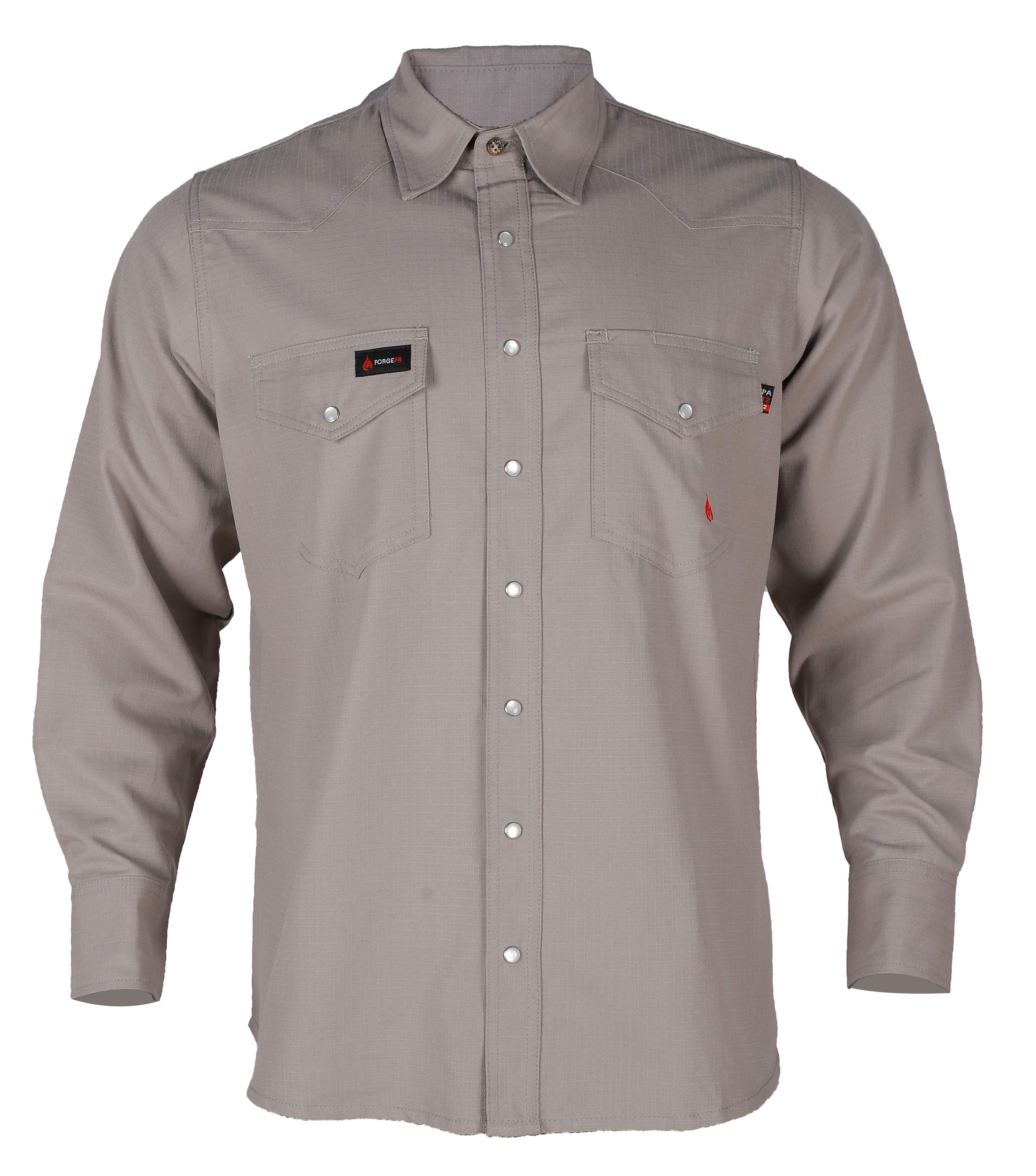 Picture of Forge FR MFRLWSLD002  MEN'S FR SHIRT  LIGHT WEIGHTED MODACRYLIC FABRIC
